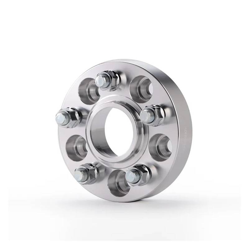 Distanzscheibe Räder Universal Für Land Für Rover Für Range Für Rover Für Sport Geschmiedete Aluminiumlegierung, 1 Stück PCD: 5 X 120 CB 72,6 M14 X 1,5 Spurverbreiterung Spürverbreiterungsatz(35mmSilv von KLKWSFGFZK
