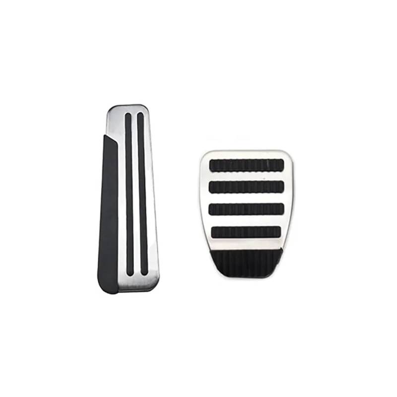 Fußstütze Bremse Für Infiniti QX80 2010 2011 2012 2013 2014 2015 2016 2017 2018 2019 2020 2021 2022 Auto Fuß Pedale Edelstahl Rest Bremse Accelerator Tablett Pad Pedalkappen Abdeckung(2PCs) von KLKWSFGFZK