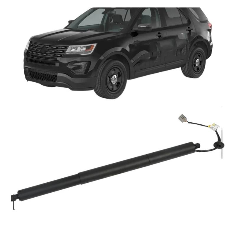 Motorhauben Gasfeder Für Ford Für Edge 2015 2016 2017 2018 Heckklappen-Gasdruckfedern Plug and Play FT4Z14B351A105 FT4Z58406A10B Power Hatch Lift Support Gasfeder Dämpfer Motorhaube(A Pair) von KLKWSFGFZK