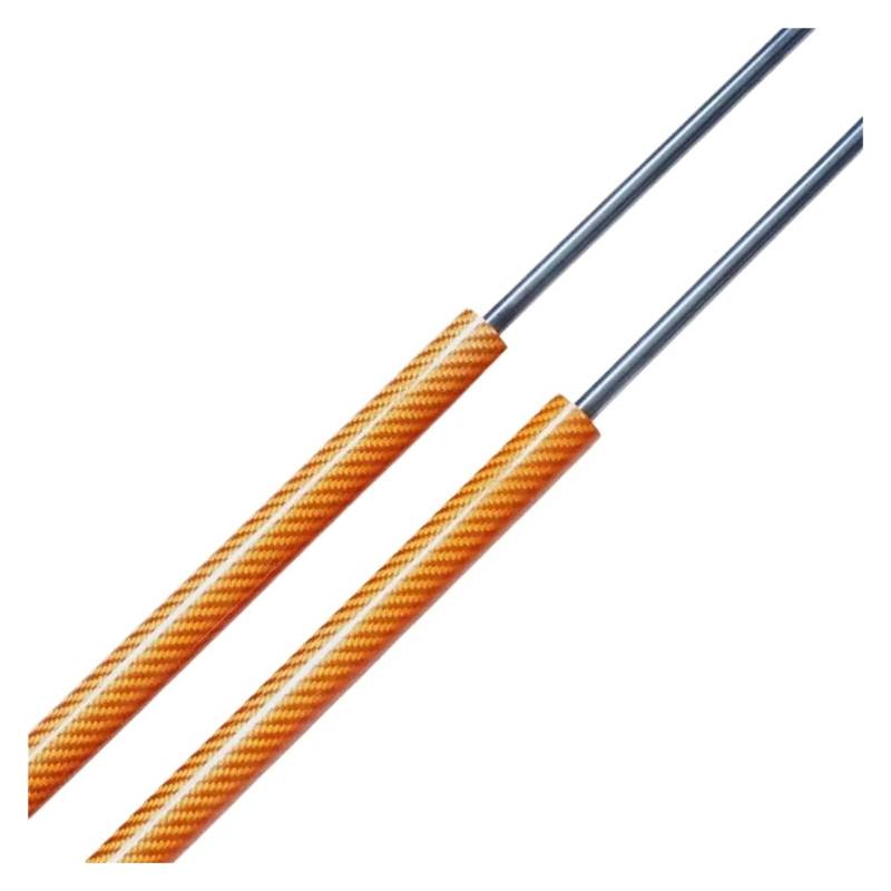 Motorhauben Gasfeder Für Ford Für Explorer U152 U251 2002-2010 Carbon Fiber Lift Unterstützt Schocks Gas Quellen Dämpfer Front Motorhaube Haube Gas Streben Gasfeder Dämpfer Motorhaube(Orange Carbon Fi von KLKWSFGFZK
