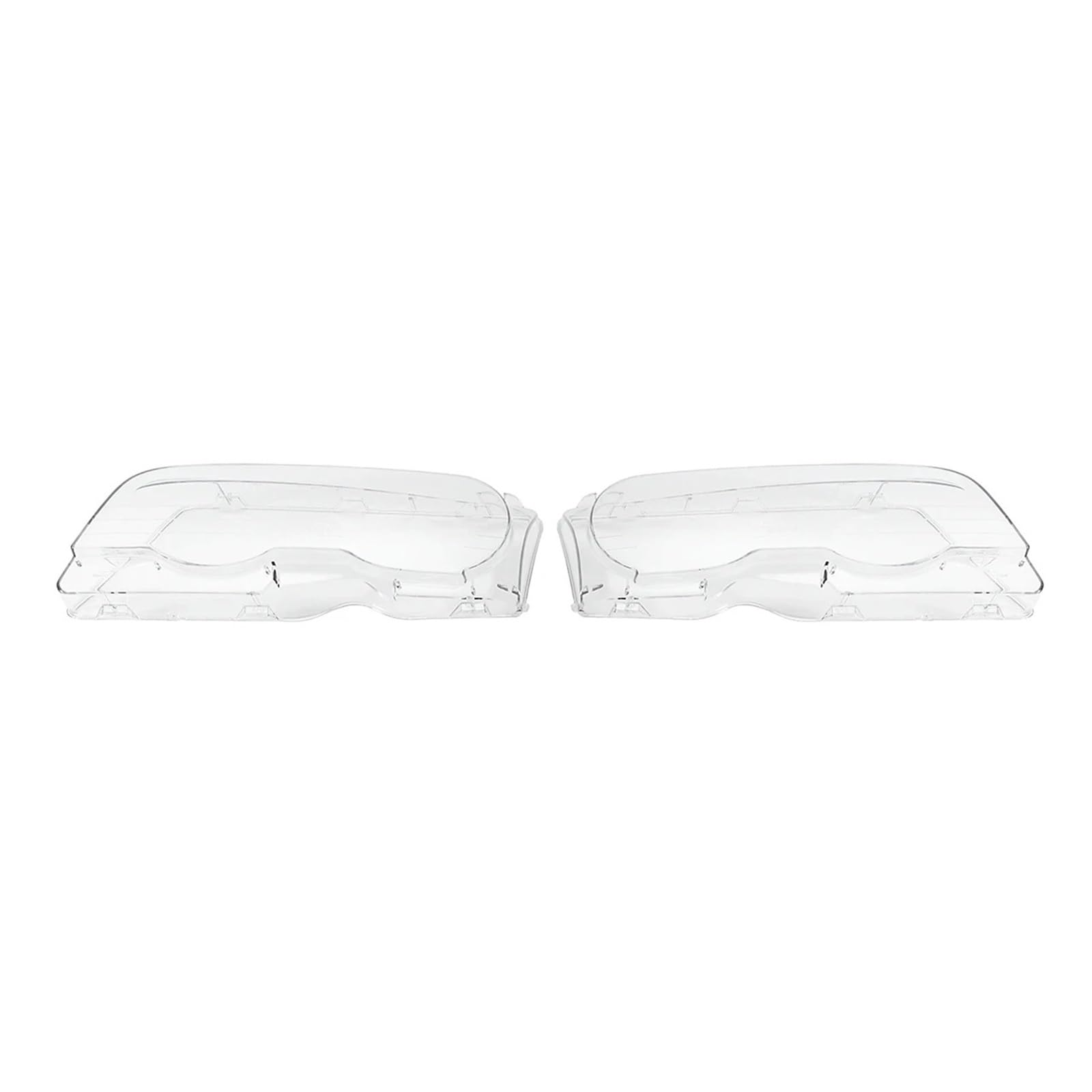 Scheinwerfer Shell Lampenschirm Für E46 2-Türer 1999-2003 Für M3 2-Türer 2001-2006 Frontscheinwerfer Objektivabdeckung Transparent Lampenschirm Klar Objektiv Scheinwerfer Glas(Left and Right) von KLKWSFGFZK