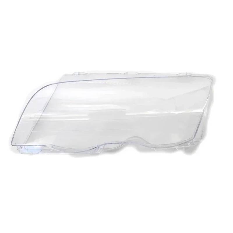 Scheinwerfer Shell Lampenschirm Für E46 4-Türer 3er-Serie 1998-2001 1 Stück/1 Paar Autoscheinwerferabdeckung Lampenschirm Helle Shell-Kopflampenlinsenabdeckungen Objektiv Scheinwerfer Glas(Left) von KLKWSFGFZK