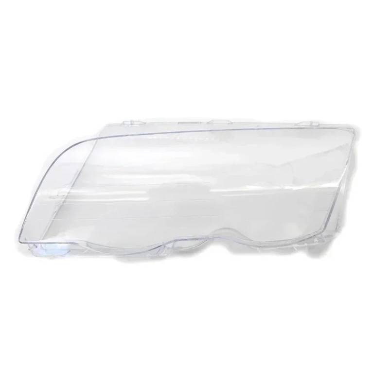 Scheinwerfer Shell Lampenschirm Für E46 4-Türer 3er-Serie 1998-2001 Lampenschirm Helle Shell-Kopflampenlinsenabdeckungen Autoscheinwerferabdeckung Autozubehör Objektiv Scheinwerfer Glas(Left) von KLKWSFGFZK