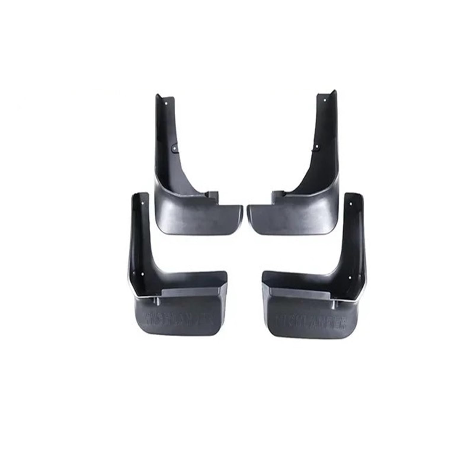 Stück Schmutzfänger Mud Flaps FÜR Toyota FÜR Highlander XU40 2008 2009 2010 2011 2012 2013 Kotflügel Schmutzfänger Spritzschutz Autozubehör Schlammklappe Spritzschutz(2011-2013) von KLKWSFGFZK