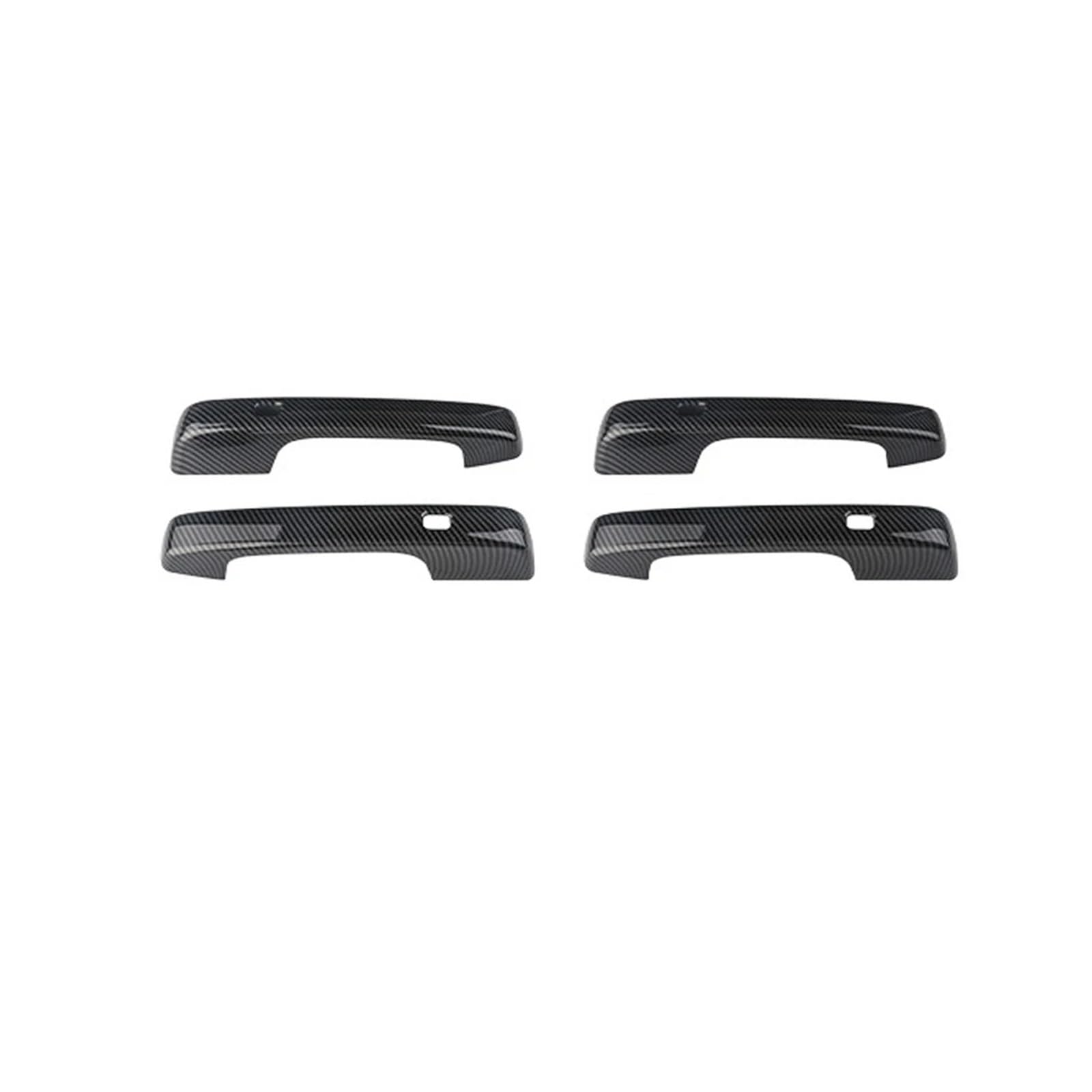 Türgriff Für Außen Fahrerseite Für Hyundai Für Staria 2021 2022 2023 Außen Carbon Fiber Stil Auto Tür Schüssel Griff Abdeckung Zubehör Trimmt Türgriff Beifahrerseite(Door Handle) von KLKWSFGFZK