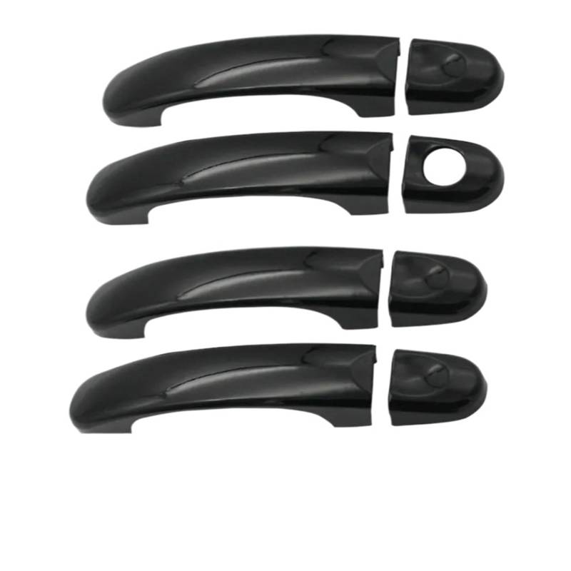 Türgriff Für Außen Fahrerseite Für VW T5 T6 Für Transporter Für Caravelle Für Multivan Für California 3 Farbe AUßENSEITE TÜRGRIFF ABDECKUNGEN Trim Set FORMKAPPE Türgriff Beifahrerseite(Model 4) von KLKWSFGFZK