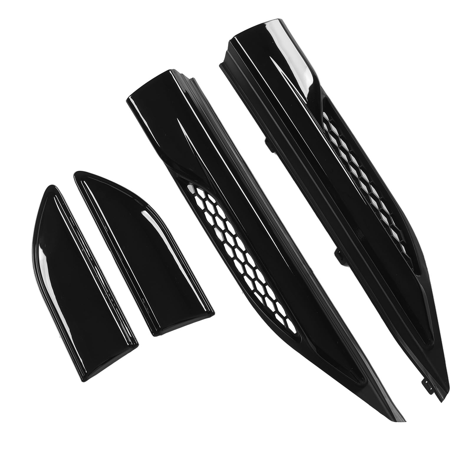 4PCS Fender Grille Vent Tür Zierleiste, Kotflügel Seite Air Vent Abdeckung Lr027321 Ersatz Für Rover Range Evoque L538 4PCS Fender Grille Vent Tür Zierleiste, Kotflügel Seite Air Vent Abdeckung Lr027321 Ersatz Für Rover Range Evoque L538 von KLLJRFW