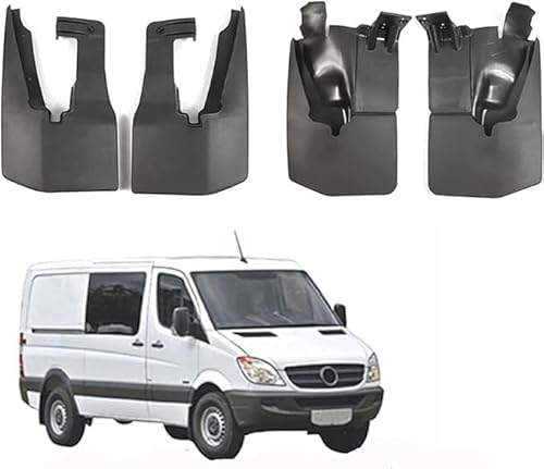 KLUEES Auto Schmutzfänger Für Mercedes Sprinter W906 Crafter 2006-2017,Kratzfest Vorne Hinten Rad Spritzschutz Kotflügel,Verschleifest Auto Rad Kotflügel Schützer Zubehör KLUEES Auto Schmutzfänger Für Mercedes Sprinter W906 Crafter 2006-2017,Kratzfest Vorne Hinten Rad Spritzschutz Kotflügel,Verschleifest Auto Rad Kotflügel Schützer Zubehör von KLUEES