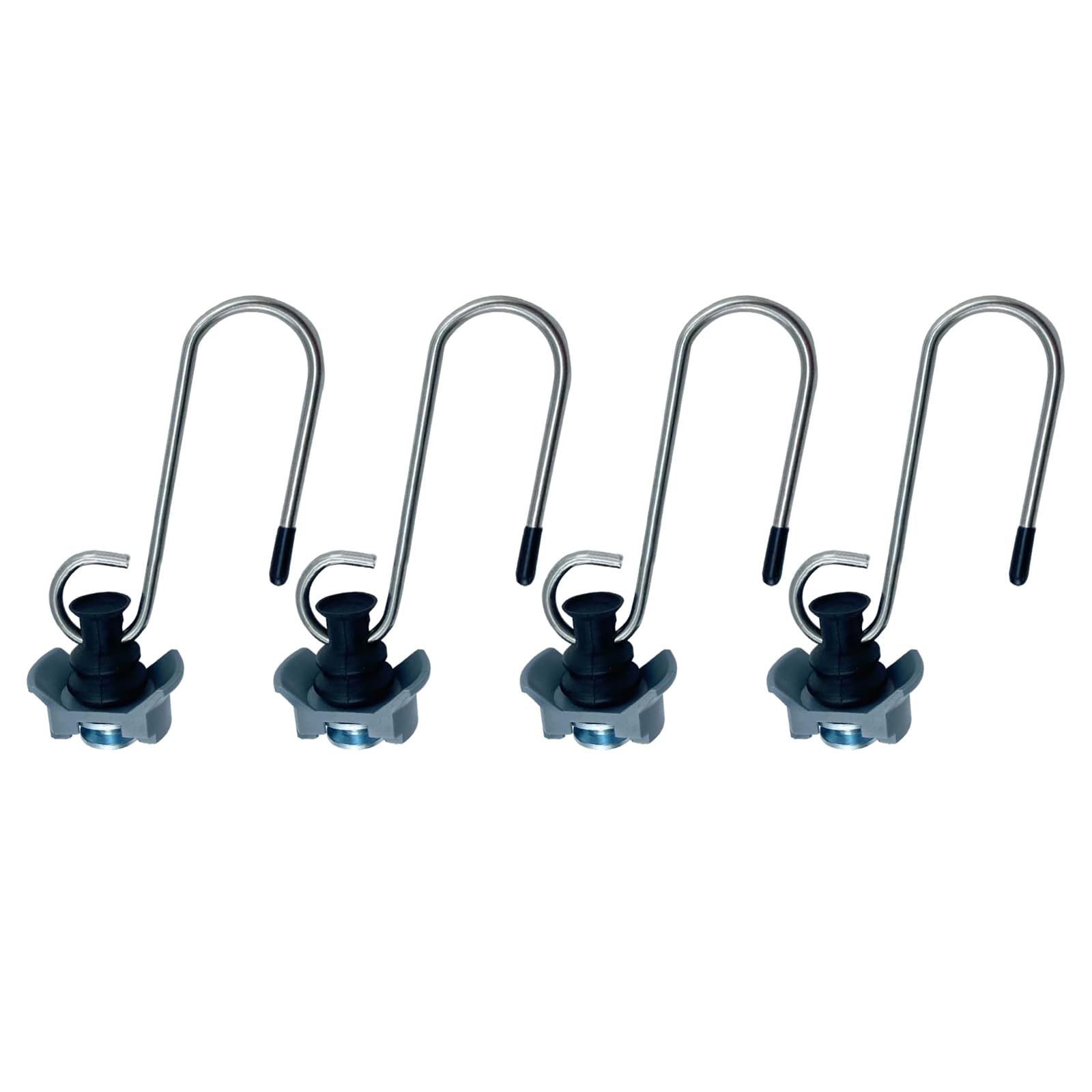 KMGDM 1 Stück / 4 Stück Haken für Airlineschienen, Schienenbeschläge, Einzelbolzen, L-Schienen-Spannanker mit Haken, einfache Installation KMGDM 1 Stück / 4 Stück Haken für Airlineschienen, Schienenbeschläge, Einzelbolzen, L-Schienen-Spannanker mit Haken, einfache Installation von KMGDM