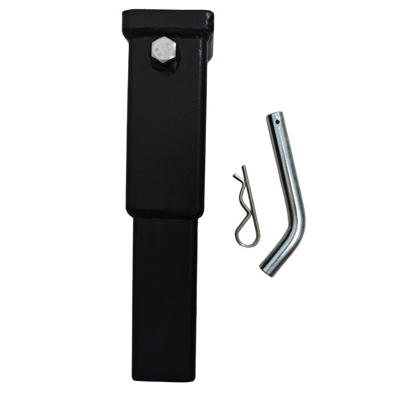 KMGDM Anhängerkupplungen, Rohrverlängerung für 5,1 cm Empfänger, 17,8 cm Verlängerungslänge, inklusive Stift und Clip, unterstützt bis zu 158,8 kg von KMGDM