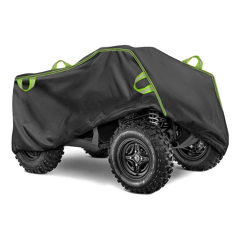 KMGDM Wasserdichte robuste ATV-Abdeckungen für Roller, Motorrad, Outdoor-Aufbewahrung, Regenschutz, 210D-Oxford-Gewebe von KMGDM