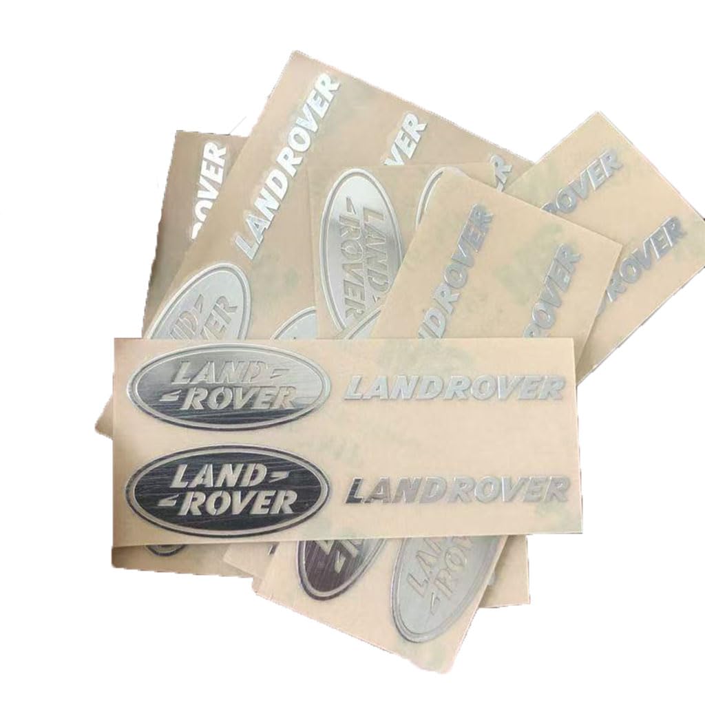 Auto Emblem Logo Aufkleber für Freelander 2010-2015,Abzeichen Logo Aufkleber Abziehbilder Auto Karosserie Dekoration Zubehör,C-8 PCS Auto Emblem Logo Aufkleber für Freelander 2010-2015,Abzeichen Logo Aufkleber Abziehbilder Auto Karosserie Dekoration Zubehör,C-8 PCS von KMJGQWSC