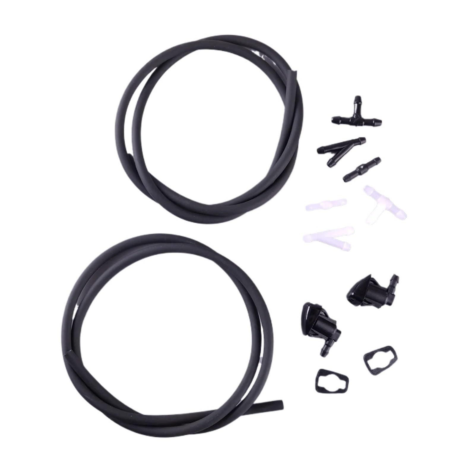 KMLONG 1 Paar Auto-Scheibenwischer-Unterlegscheiben-Sprühdüsen-Jet-Schlauch-Set, passend for Jeep, Grand Cherokee 2011–2017 55372143AB 68260443 Auto-Windschutzscheiben-Sprühdüse KMLONG 1 Paar Auto-Scheibenwischer-Unterlegscheiben-Sprühdüsen-Jet-Schlauch-Set, passend for Jeep, Grand Cherokee 2011–2017 55372143AB 68260443 Auto-Windschutzscheiben-Sprühdüse von KMLONG