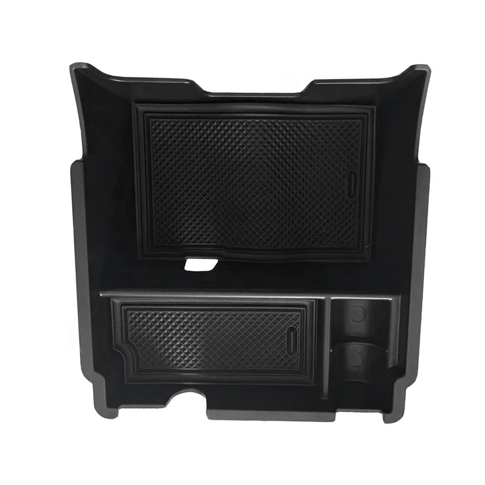 KMLONG 1pc Auto Center Armlehne Lagerung Box Schwarz ABS Fit for Subaru Off-road 2018-2023 Center konsole Organizer Container Auto Teile Ablagefach Mittelkonsole(Black) von KMLONG