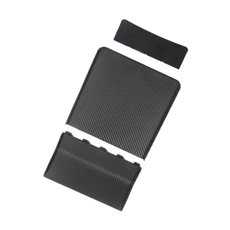 KMLONG 1pc Center Konsole Tisch Tablett Fit for Tesla Modell Y Modell 3 ABS Center Console Storage Box Lebensmittel Essen tabelle Halten Auto Palette Ablagefach Mittelkonsole von KMLONG