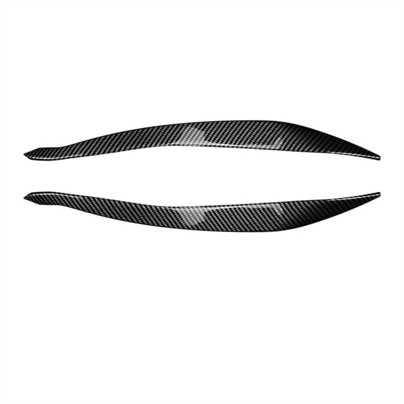 KMLONG 2 Stück ABS Scheinwerfer Augenbrauen Augenlid passend for BMW F10 F11 5 Serie 520i 520d 523i 525d 525i 530i 530d M550i M5 2010–2016 Autoscheinwerferblende(Lci 2015-2017-01) von KMLONG