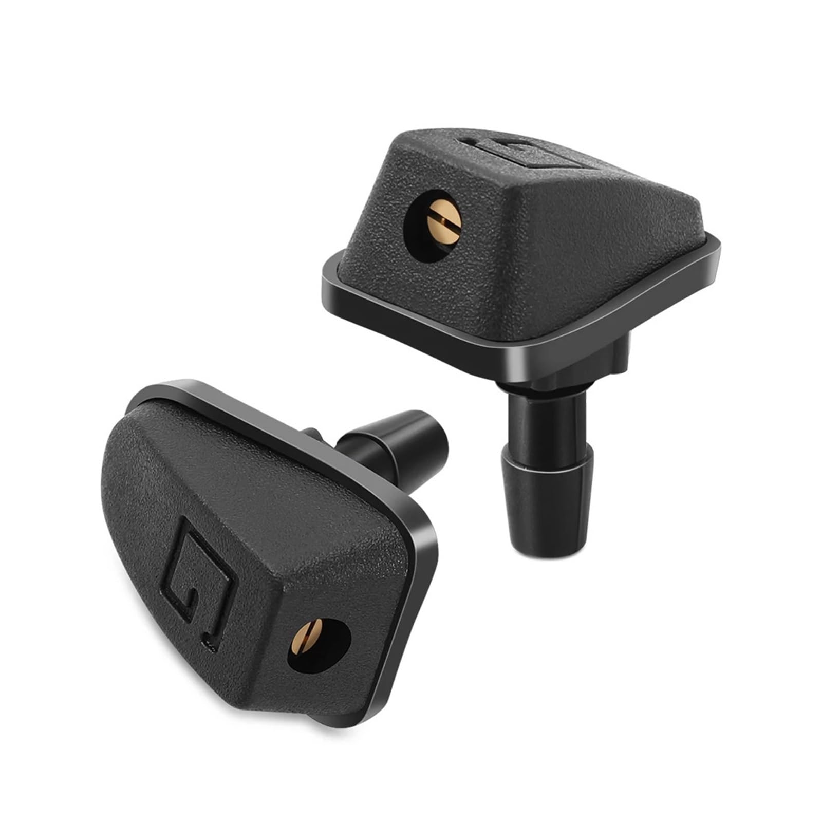 KMLONG 2 Stück Auto-Frontscheibenwascher-Wischerdüse, passend for Suzuki, Vitara Swift Ignis SX4 Baleno Ertiga Alto Grand Vitara Jimny S-Cross Auto-Windschutzscheiben-Sprühdüse(2 pcs A style) von KMLONG