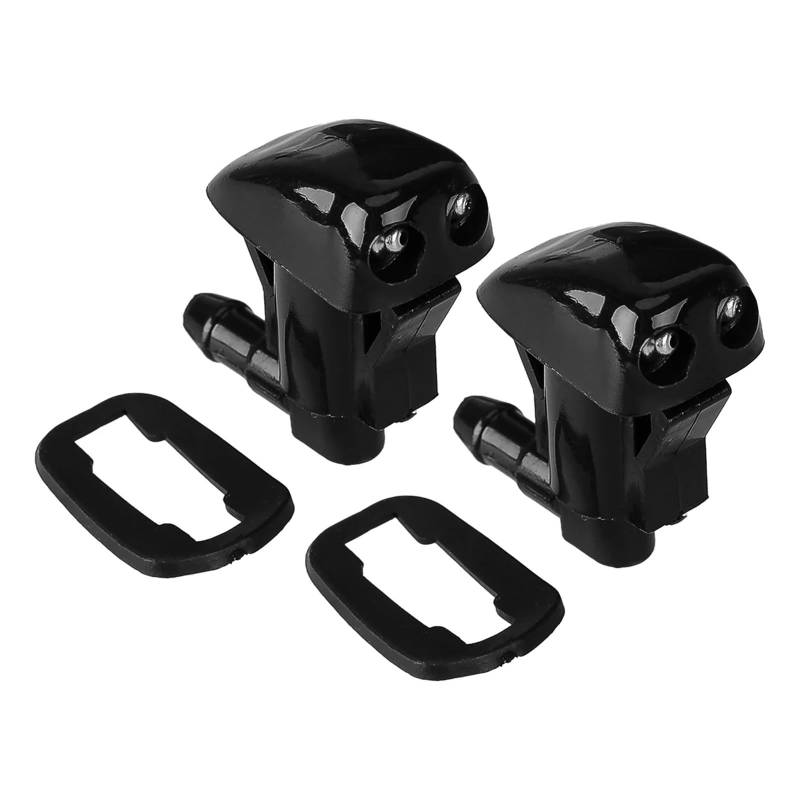 KMLONG 2 Stück Frontscheibenwischer-Waschdüse, passend for Toyota, Corolla ZZE122 ZZE123 Avensis Verso ACM20 ACM21 85381-44010 Sprühstrahl Auto-Windschutzscheiben-Sprühdüse von KMLONG