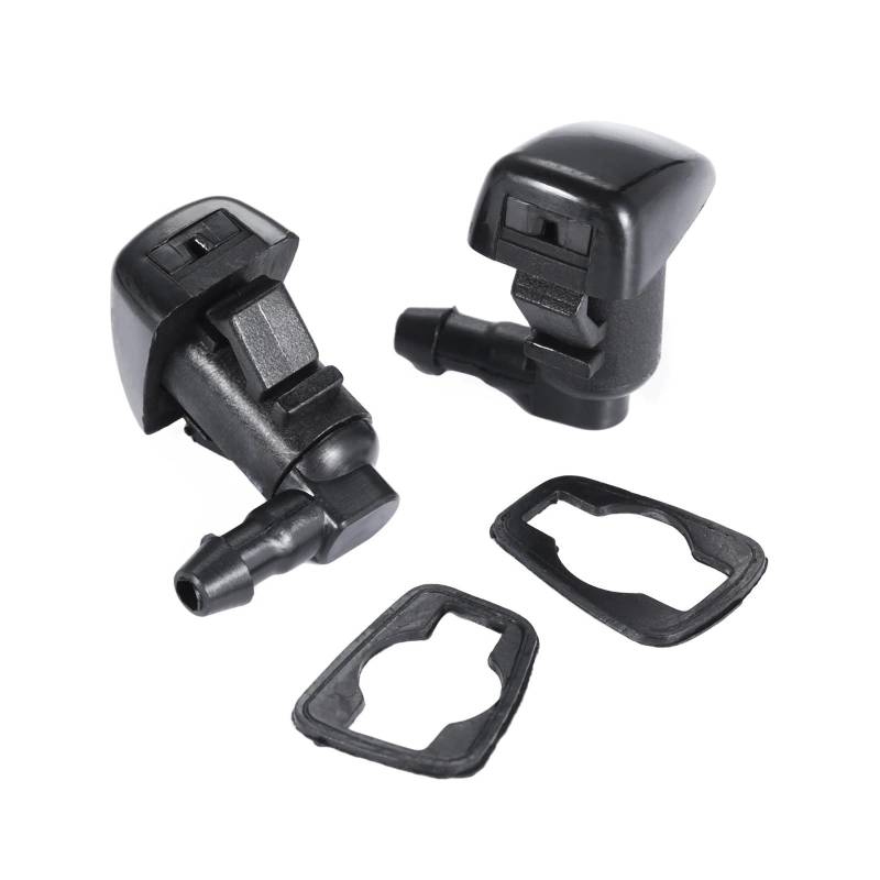 KMLONG 2 Stück Frontscheibenwischerblatt Waschdüse Jet Fahrer Beifahrer Paar Haubenspray, passend for Chevrolet, Cruze 2011–2016 95226510 Auto-Windschutzscheiben-Sprühdüse von KMLONG