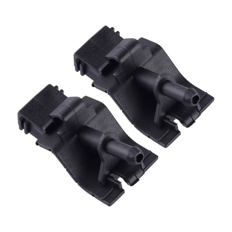KMLONG 2 Stück Scheibenwischer-Waschdüse, passend for Toyota, Corolla Camry RAV4 Auris 2007–2011, schwarz, 85381–30110, 85381–12300 Düsensprüher Auto-Windschutzscheiben-Sprühdüse von KMLONG