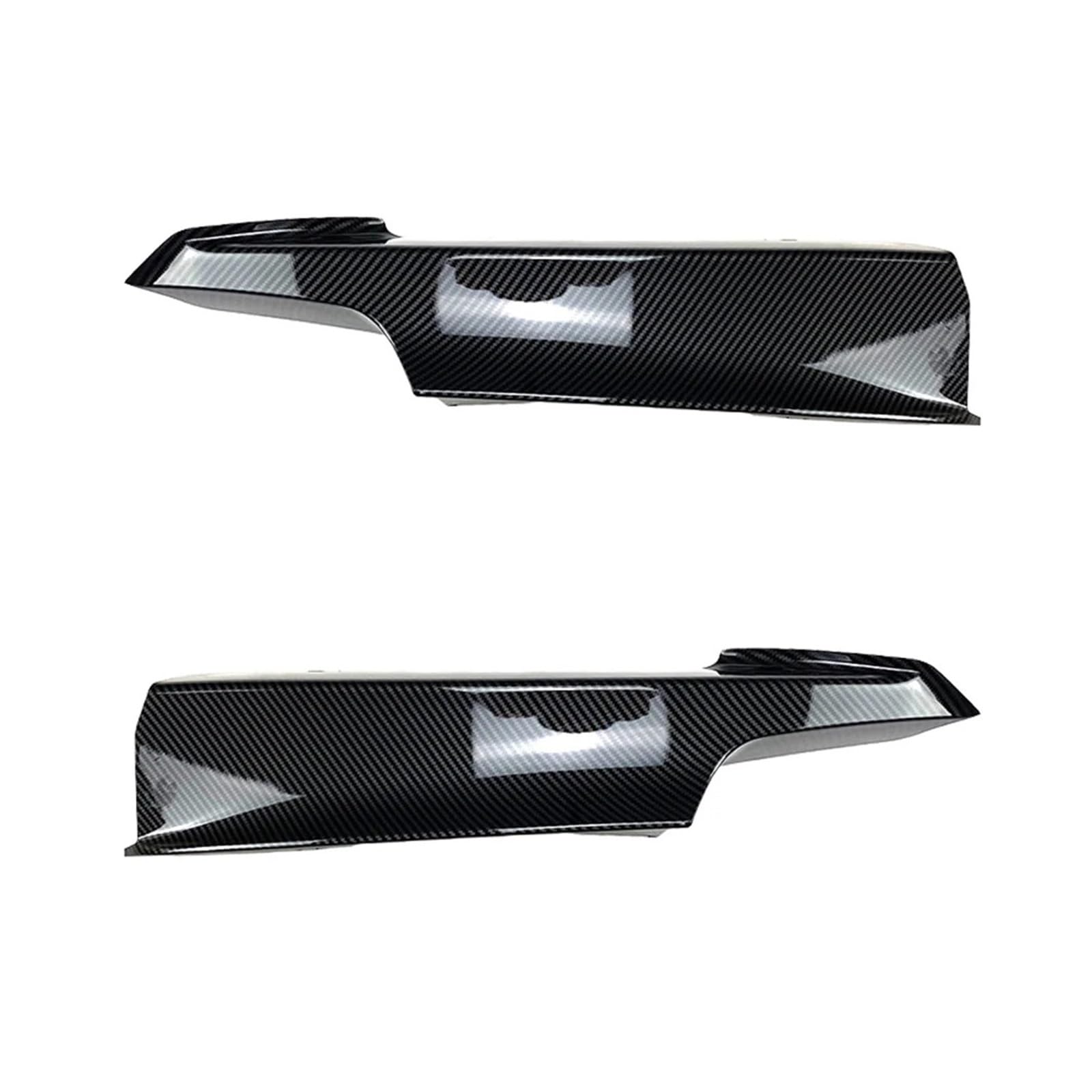 KMLONG 2-teilige Auto-Frontstoßstangen-Spoilerverkleidung, passend for, 3er-Serie F30 F31 2012–2018, dekorativer Lippen-Ecksplitter Frontspoilerlippe(Carbon Fiber) von KMLONG