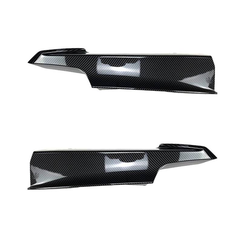 KMLONG 2-teilige Auto-Frontstoßstangen-Spoilerverkleidung, passend for, 3er-Serie F30 F31 2012–2018, dekorativer Lippen-Ecksplitter Frontspoilerlippe(Carbon Fiber) von KMLONG