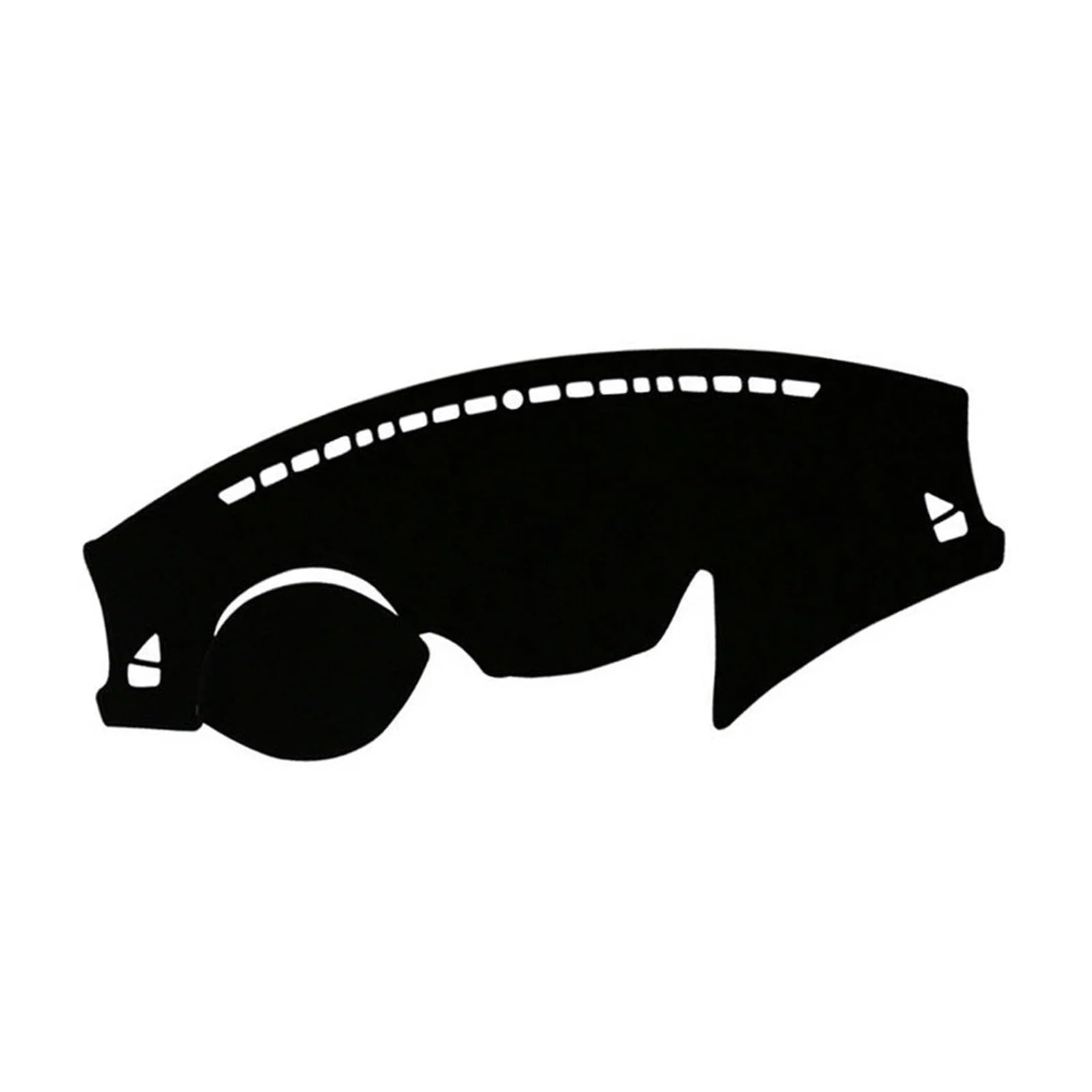 KMLONG Armaturenbrett-Abdeckung, passend for Hyundai, Veloster 2012–2017, schwarze Armaturenbrettmatte, Sonnenschutz-Pad Schützende Armaturenbrettmatte KMLONG Armaturenbrett-Abdeckung, passend for Hyundai, Veloster 2012–2017, schwarze Armaturenbrettmatte, Sonnenschutz-Pad Schützende Armaturenbrettmatte von KMLONG