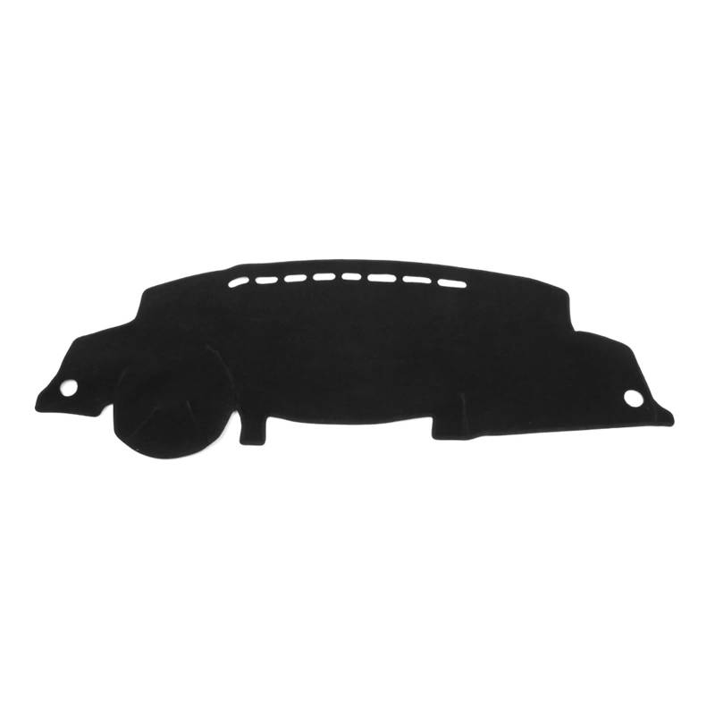 KMLONG Armaturenbrett-Abdeckung for das Auto, passend for Toyota, Highlander 2008–2013, nur Linkslenkung, Armaturenbrettmatte, Schwarz Schützende Armaturenbrettmatte von KMLONG