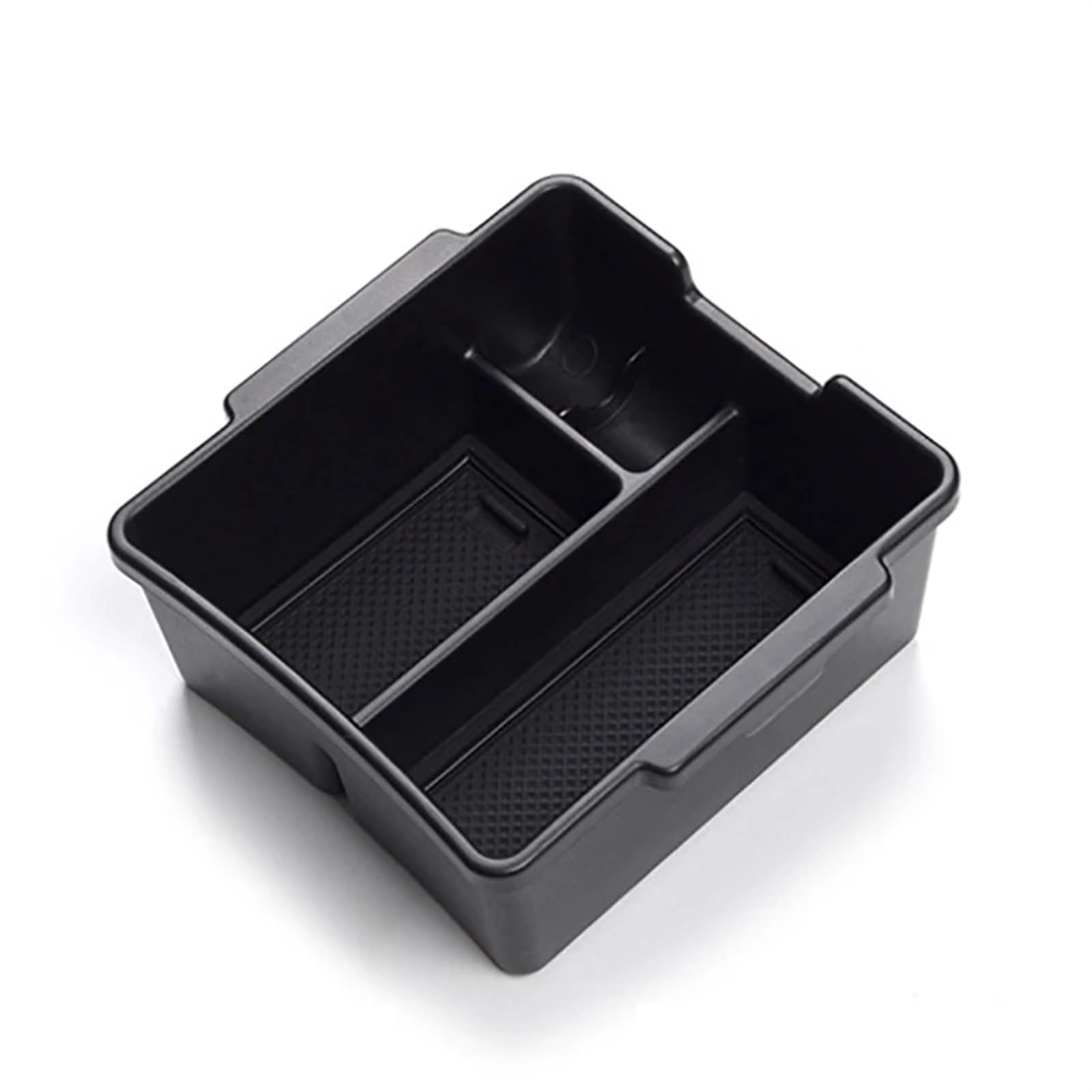 KMLONG Auto Center Console Armlehne Lagerung Box Fit for Civic 11th Generation 2022 Zentrale Lagerung Organizer Container Tablett Zubehör Ablagefach Mittelkonsole(Short Style Black) von KMLONG
