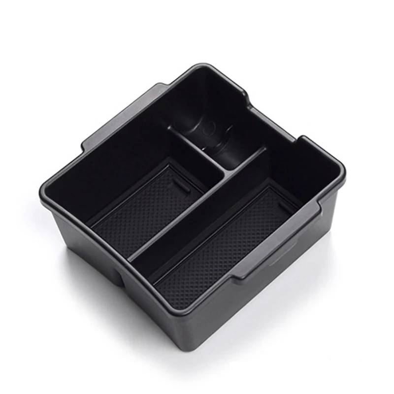KMLONG Auto Center Console Armlehne Lagerung Box Fit for Civic 11th Generation 2022 Zentrale Lagerung Organizer Container Tablett Zubehör Ablagefach Mittelkonsole(Short Style Black) von KMLONG