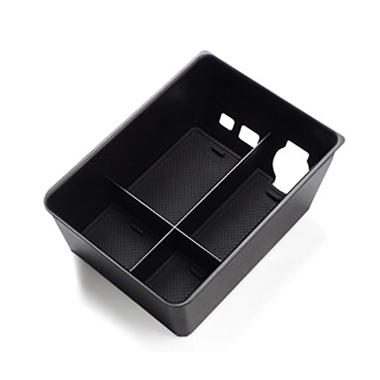 KMLONG Auto Center Console Armlehne Storage Box Fit for Zeekr 001 2021 2022 2023 Zentrale Lagerung Organizer Container Tablett Zubehör Ablagefach Mittelkonsole(Black Ordinary Style) von KMLONG