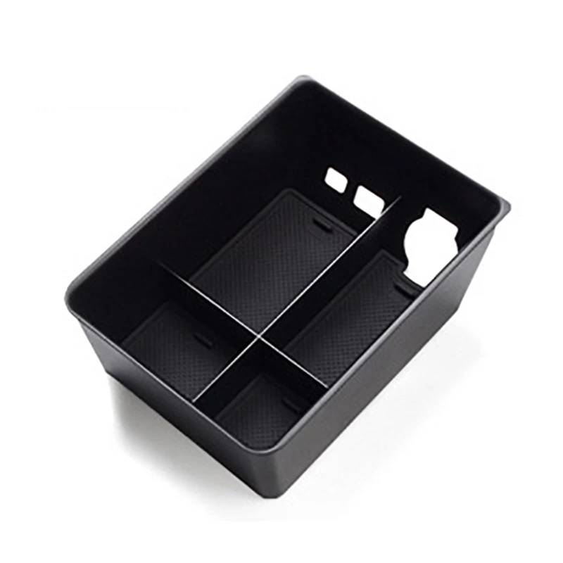 KMLONG Auto Center Console Armlehne Storage Box Fit for Zeekr 001 2021 2022 2023 Zentrale Lagerung Organizer Container Tablett Zubehör Ablagefach Mittelkonsole(Black Ordinary Style) von KMLONG