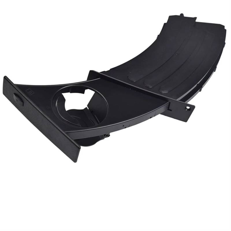 KMLONG Auto-Wasserbecher-Getränkehalter vorne, passend for 5er-Serie, E60 E61 M5 525i 528i 530i 535i 550i 2004–2010, Autozubehör 51459125622 Getränkehalter fürs Auto(Black-Left Bend) von KMLONG
