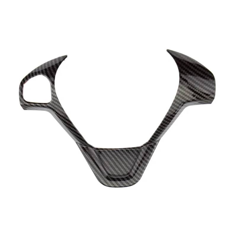 KMLONG Auto-Lenkradabdeckung, Paillettenbesatz-Aufkleber, passend for Ford, Fiesta MK7 2009–2017 Ecosport Figo B-MAX KA+ Autozubehör Lenkradrahmenfolie(Single hole) von KMLONG