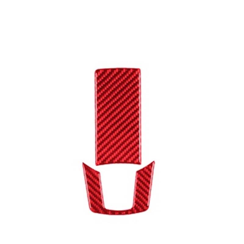 KMLONG Auto-Lenkradverkleidung, passend for Dodge, Challenger 2008–2014, Auto-Innenraum-Lenkrad-Dekorationsabdeckung aus Kohlefaser Lenkradrahmenfolie(A8) von KMLONG