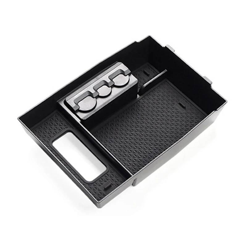 KMLONG Auto Mittelkonsole Armlehne Aufbewahrungsbox Fit for MAZDA CX-8 CX-9 2016-2021 CX8 CX9 Zentrale Lagerung Organizer Fach Auto Zubehör Ablagefach Mittelkonsole von KMLONG