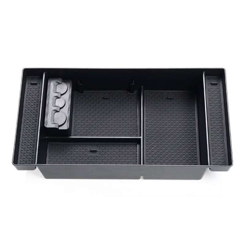 KMLONG Auto Mittelkonsole Armlehne Aufbewahrungsbox Passend for GMC Sierra Chevy Silverado 2019-2023 Zentraler Organizer Container Fach Zubehör Ablagefach Mittelkonsole von KMLONG