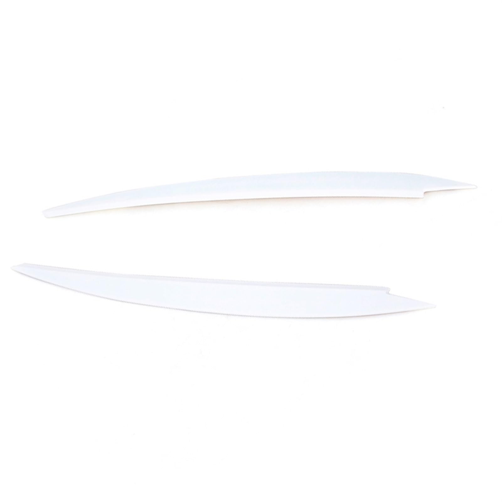 KMLONG Auto Scheinwerfer Trim Lampe Augenbraue Fit for Volkswagen Fit ForVW Golf 7 MK7 GTIKopf Licht Augenlid Abdeckung Trim Augenbrauen aufkleber Autoscheinwerferblende(White) von KMLONG