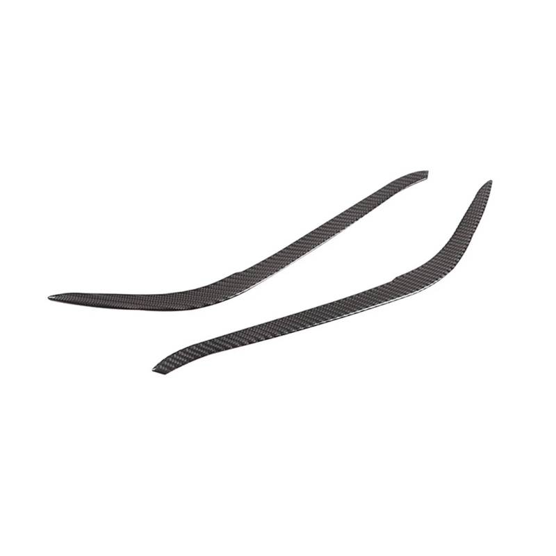 KMLONG Autoscheinwerfer Augenbrauen Aufkleber Fit for Toyota Tacoma 2015-2020 Carbon Fiber Augenlider Abdeckung Wimpern Kopf Licht Lampe Autoscheinwerferblende von KMLONG