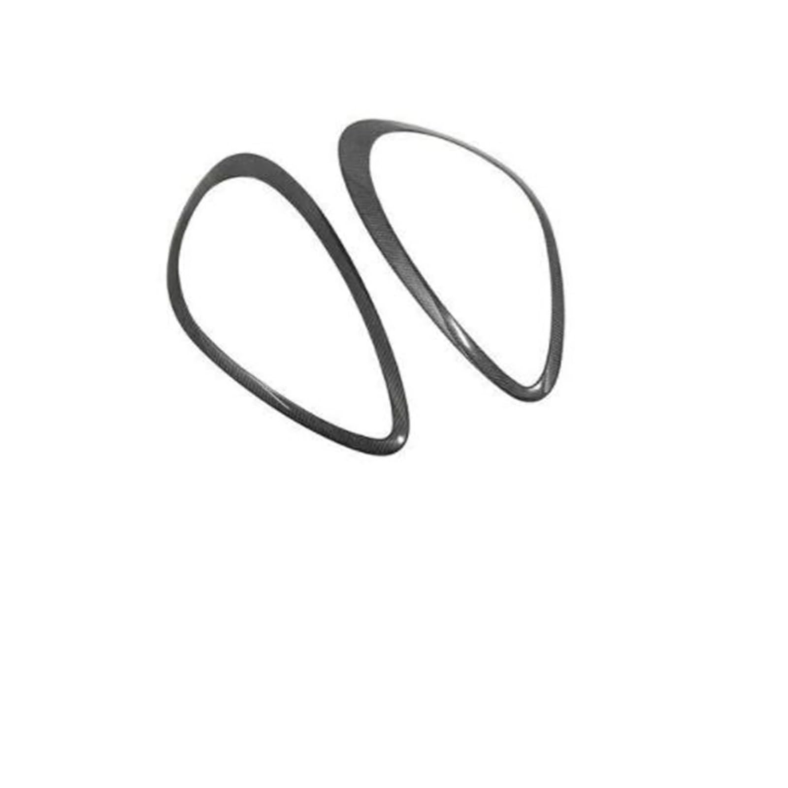 KMLONG Autoscheinwerferabdeckung, passend for Porsche Panamera 970 2010–2013, Rahmen aus Kohlefaser, Scheinwerferblende, Aufkleber for den vorderen Scheinwerferdeckel Autoscheinwerferblende KMLONG Autoscheinwerferabdeckung, passend for Porsche Panamera 970 2010–2013, Rahmen aus Kohlefaser, Scheinwerferblende, Aufkleber for den vorderen Scheinwerferdeckel Autoscheinwerferblende von KMLONG