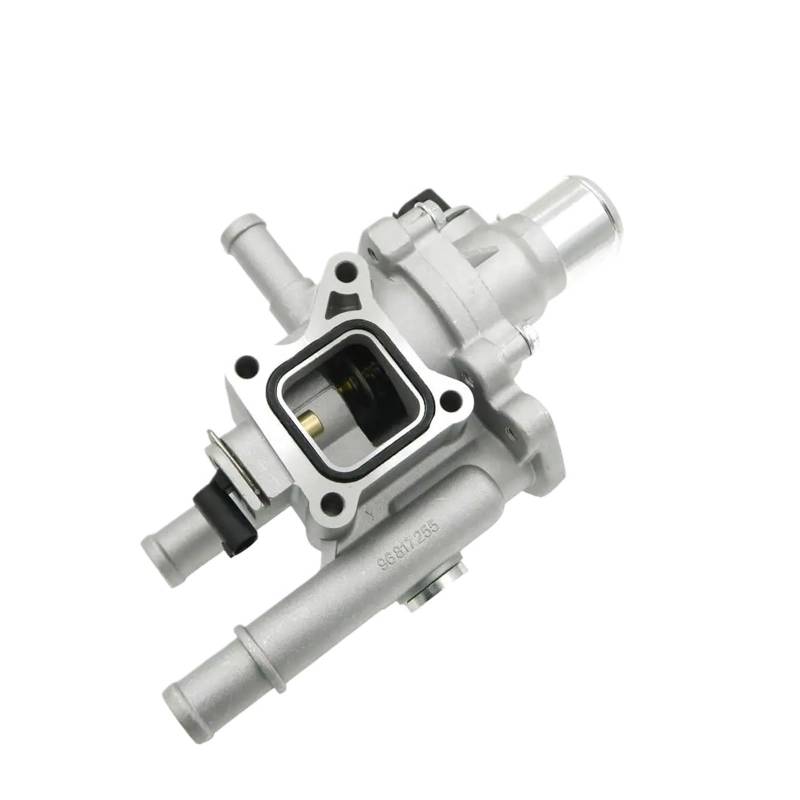 KMLONG Autozubehör Motorkühlmittelthermostat, passend for Chevrolet, Sonic Aveo Cruze 1.8L 25199824 25192228 Gehäuse mit Sensor Kühlmitteltemperatur-Regelventil für Autos von KMLONG