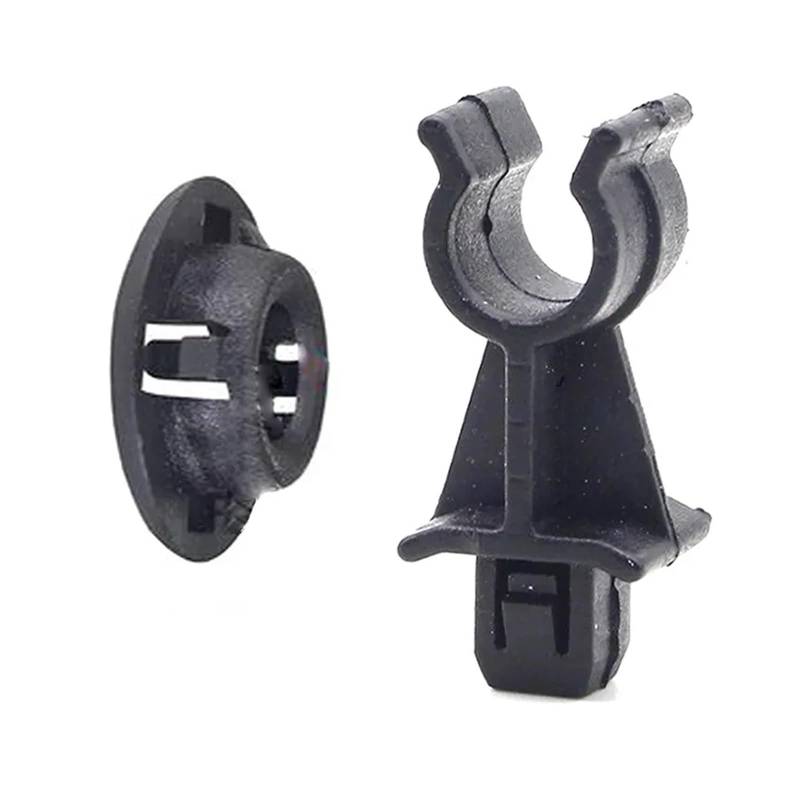 KMLONG Haube Motorhaube Prop Stange Unterstützung Clamp Clip Kit Fit for Nissan, Navara D40 Pathfinder R51 2005-2012 Xterra 2005-2013 65722EB300 Clip für Motorhaubenstange von KMLONG