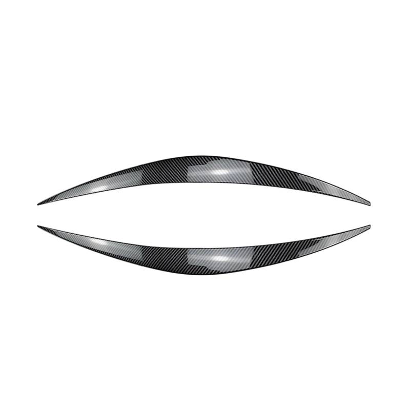 KMLONG Scheinwerfer-Augenbrauen-Aufkleber, passend for Hyundai I30N MK3, passend for Fließheck 2017–2019, Verkleidung for Auto-Frontscheinwerfer, Lampenabdeckung, Brauen, Scheinwerfer-Augenlider Autos von KMLONG