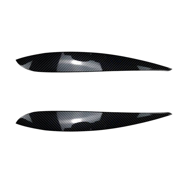 KMLONG Scheinwerfer-Augenbrauen-Aufkleber, passend for Volkswagen, passend for VW, passend for Polo MK4 9N 9N3 2005–2009, Frontscheinwerfer-Augenlid, Scheinwerfer-Lampendeckel, Abdeckung, Brauenverkle von KMLONG