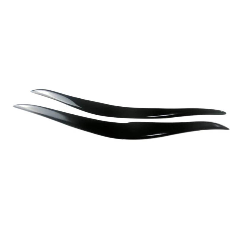 KMLONG Scheinwerfer-Augenbrauenaufkleber passend for BMW F87 M2 F22 F23 220I 228I M235I M passend for Sportcoupé 2 Türer 2014-2019, glänzend schwarzes Augenlid Autoscheinwerferblende von KMLONG