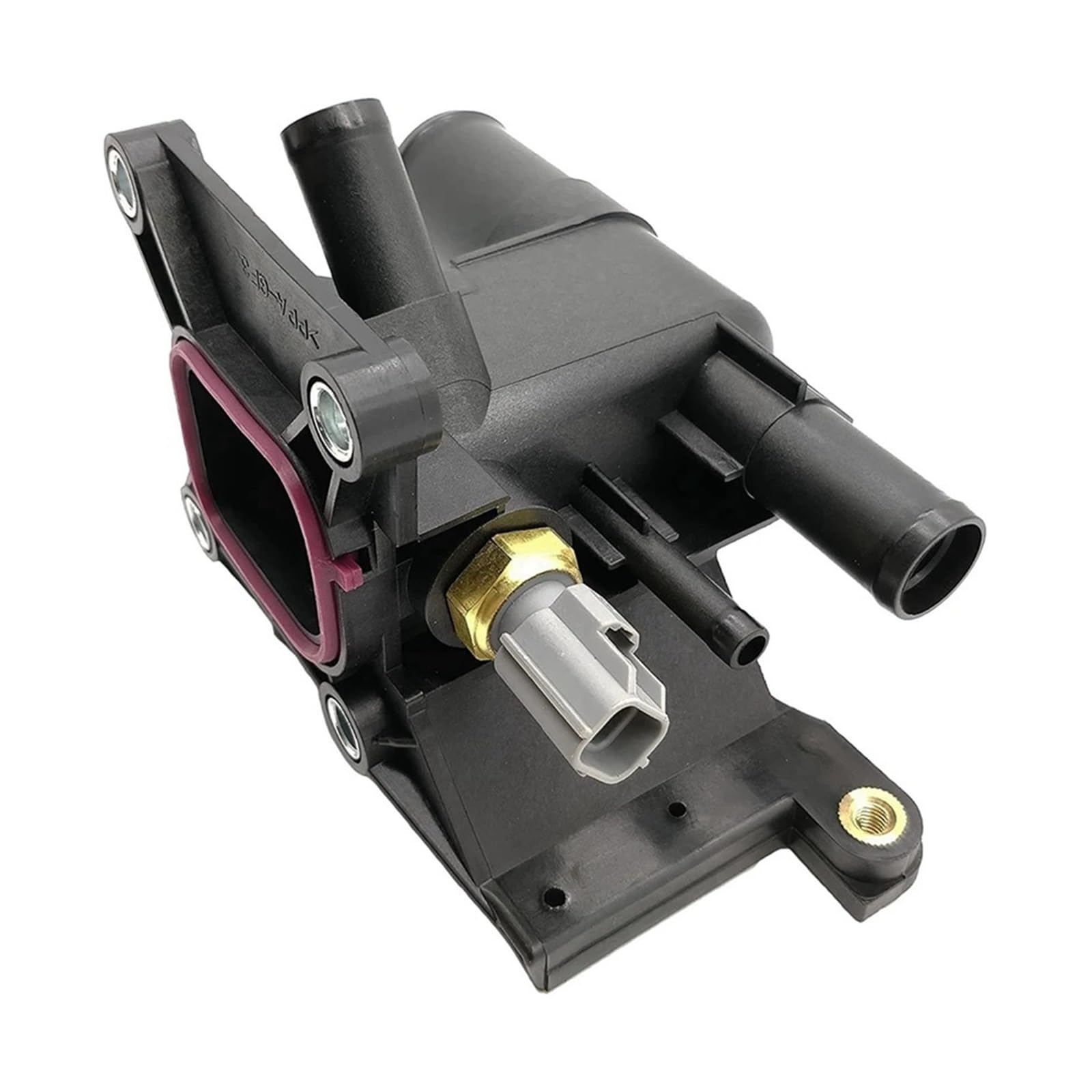 KMLONG Thermostat Motorkühlwasserauslass, passend for Mazda, 3 5 6 2006–2013 2.0L-L4, passend for Ford, LF941517Z mit Sensor Kühlmitteltemperatur-Regelventil für Autos KMLONG Thermostat Motorkühlwasserauslass, passend for Mazda, 3 5 6 2006–2013 2.0L-L4, passend for Ford, LF941517Z mit Sensor Kühlmitteltemperatur-Regelventil für Autos von KMLONG