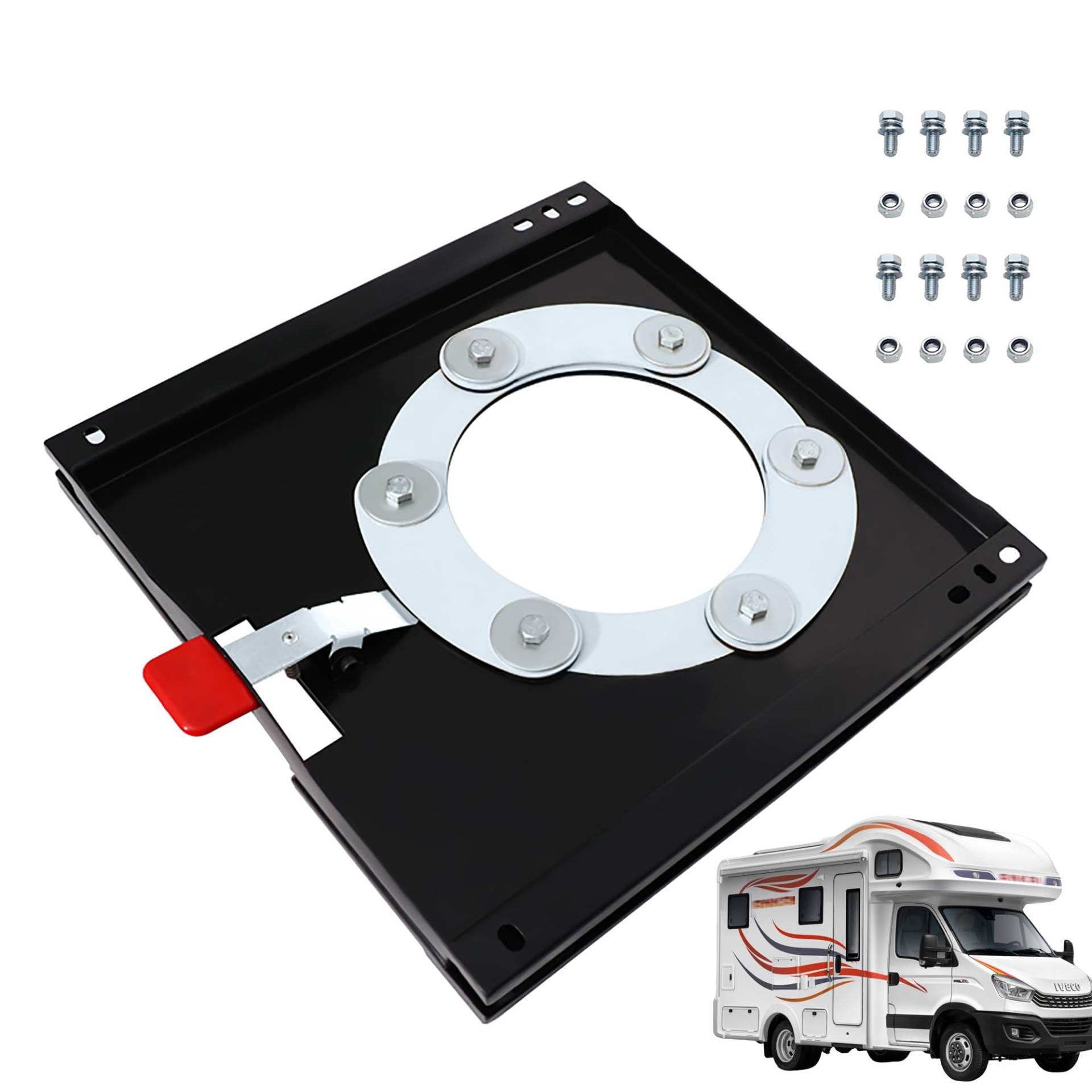 KMLai Manueller Auto-Drehsitz für Boxer Fiat Ducato 2007 auf Fahrer oder Beifahrer RV Camper, für Fahrer oder Beifahrer KMLai Manueller Auto-Drehsitz für Boxer Fiat Ducato 2007 auf Fahrer oder Beifahrer RV Camper, für Fahrer oder Beifahrer von KMLai