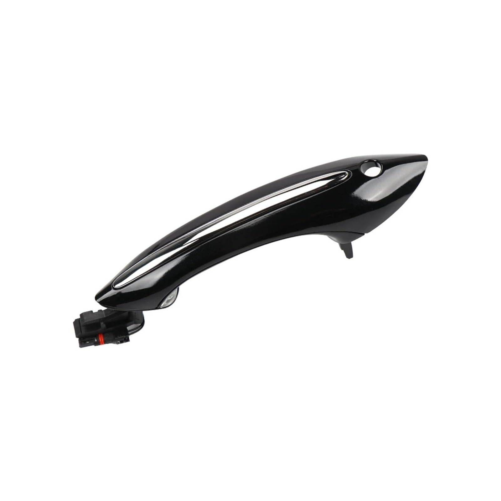 Autotürgriff außen Für 5 7 Serie F02 F10 F06 F07 OE 51217231932 Schwarz Weiß Braun Auto Außen Komfort Zugang Türgriff Keyless(Black Front Left) von KMVPVGZHCN