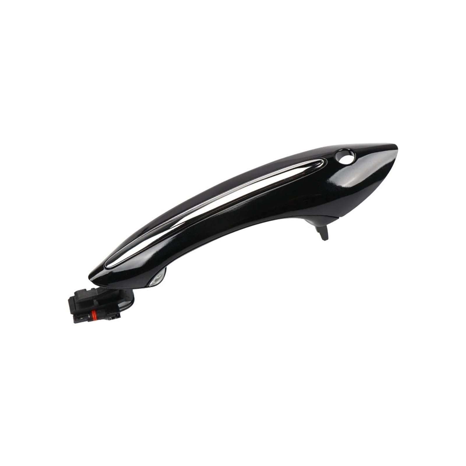Autotürgriff außen Für F02 F10 F06 F07 Für 5 6 7 OE 61319313924 Serie Schwarz Weiß Braun Türgriff Keyless Go Ersatz(Black Front Left) von KMVPVGZHCN
