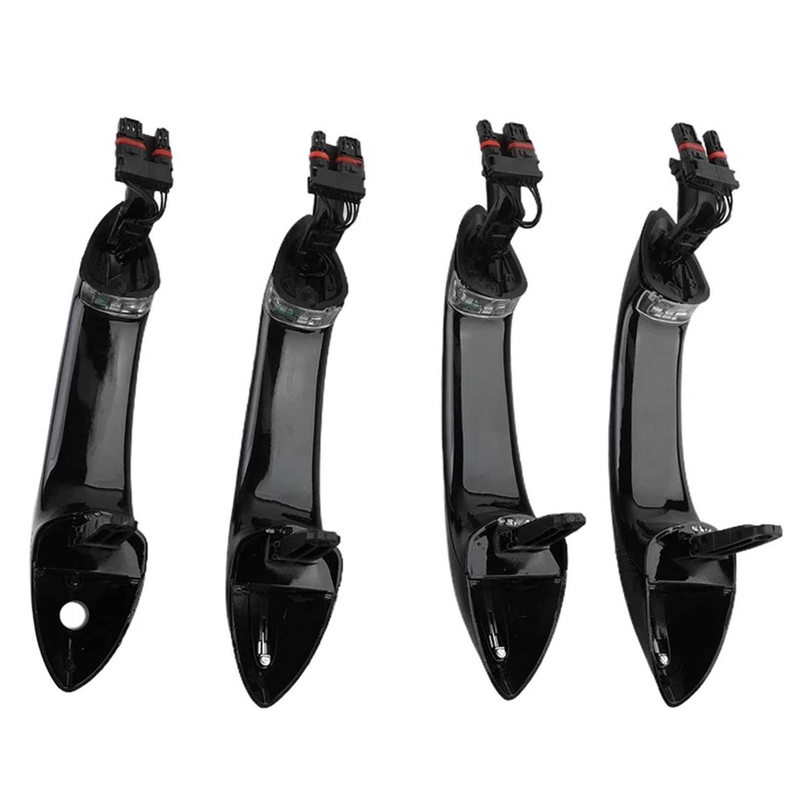 Autotürgriff außen Für F07 F10 F06 F11 F01 F03 F04 OE 51217231931 51217231932 51217231933 51217231934 Außentürgriff(Black-1 Set) von KMVPVGZHCN